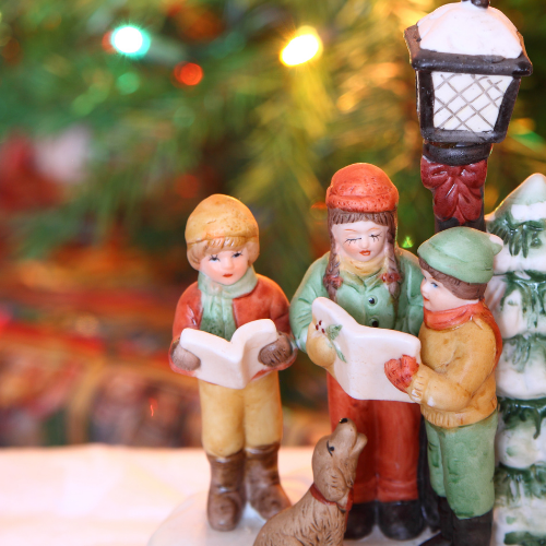 Carol singing - from Canva