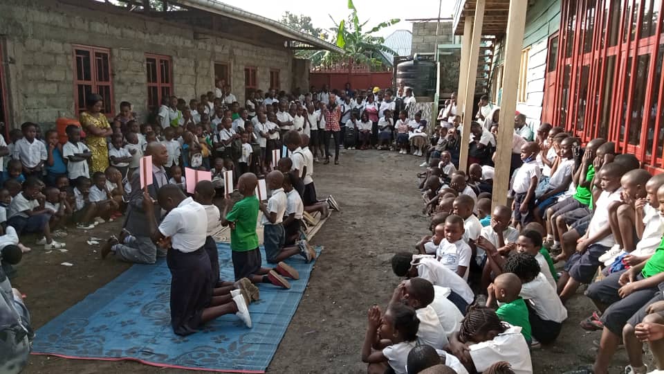 Goma March 2021 - Praying for their sponsors