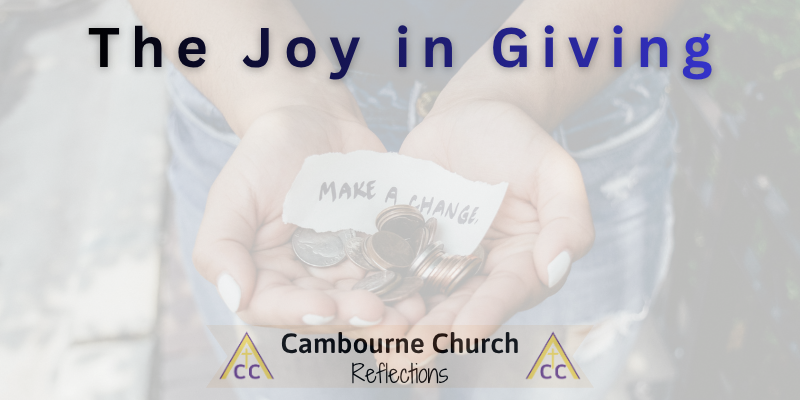 Generosity and Money - Joy in Giving